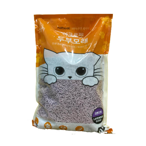 ACRO PET - cát vệ sinh đậu phụ- hương oải hương 5L