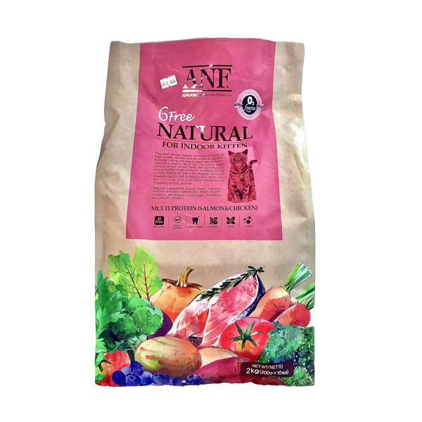 ANF- 6 free -thức ăn hạt hữu cơ cho mèo con 2kg